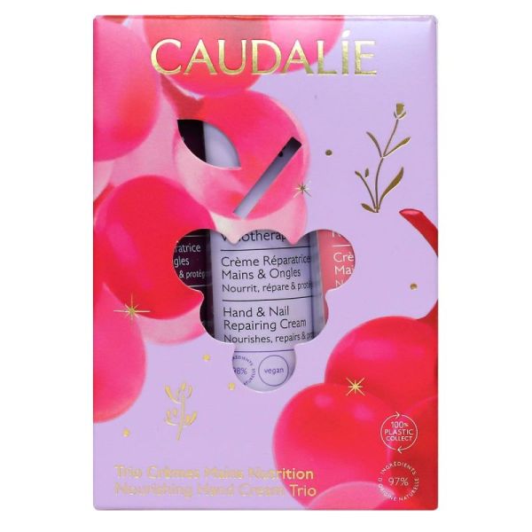 Caudalie Trio Cr Main Noel 2025