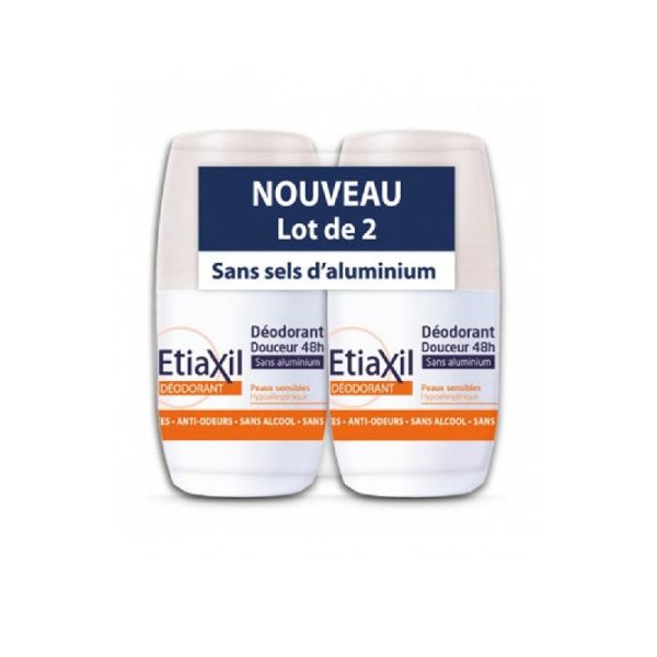 Etiaxil Déod Ss Alu 2Roll-On/50Ml