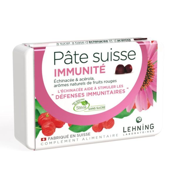 Pâte suisse Bio défenses immunitaires