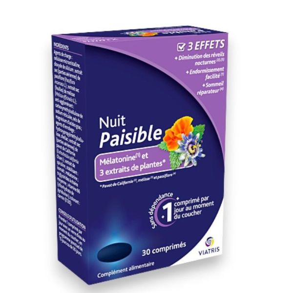 Viatris Nuit Paisible Cpr 30