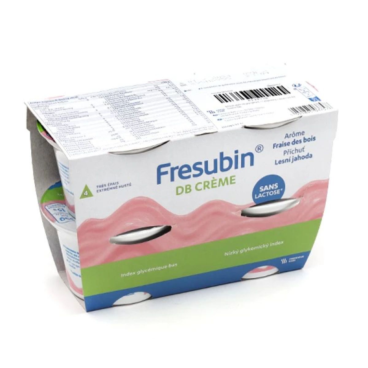 Fresubin DB Crème Fraise - Nutrition Diabète | Pharmacie Jules Verne
