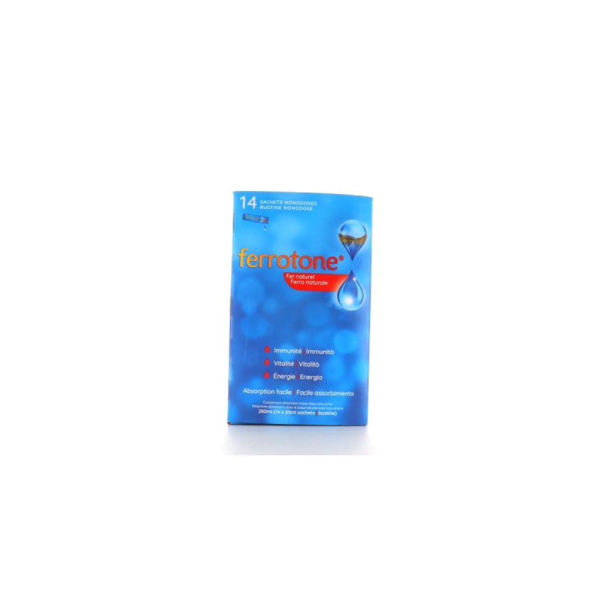 Ferrotone Original 14 Sachets Complément de Fer Naturel — free download