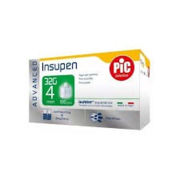 Aiguilles Insupen Advanced 32G 4Mm 100