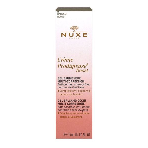 Nuxe Crème Prodigieuse Boost Gel Baume Yeux 15ml