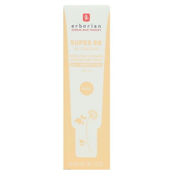 Super BB au ginseng crème soin couvrante SPF20 teinte nude 40ml