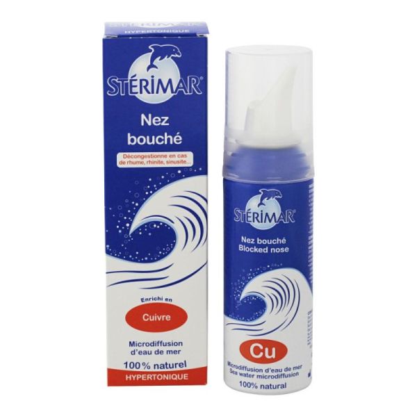 Sterimar Spray Hygiène Du Nez Microdiffusion Manganèse 100ml