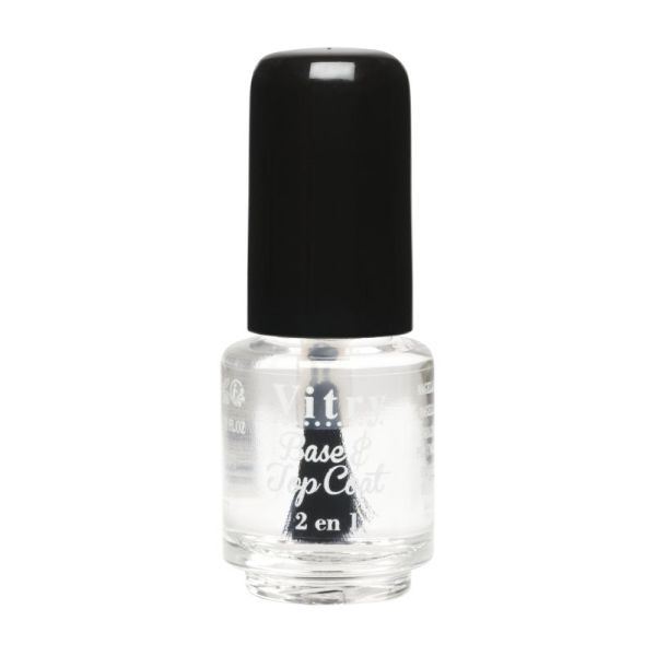 Vitry Vernis Base & top coat Incolore n°17 4Ml