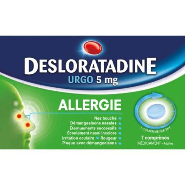Desloratadine Conseil 5Mg Urgo Cpr 7