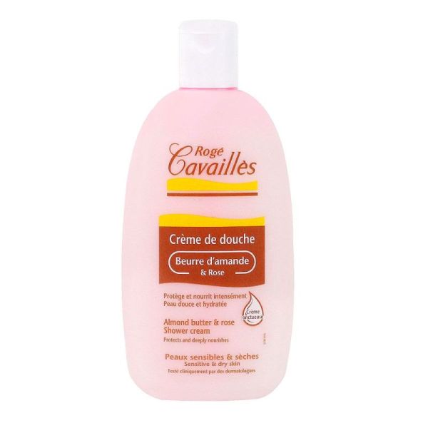 Cavailles Crème Douche Amande/Rose 250Ml