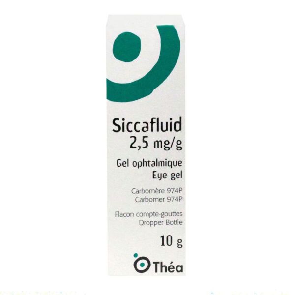 Siccafluid 2,5Mg/G Gel Opht 10G