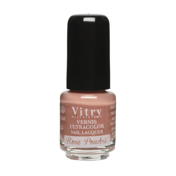 Vitry Mini Vernis Rose Poudre 4Ml