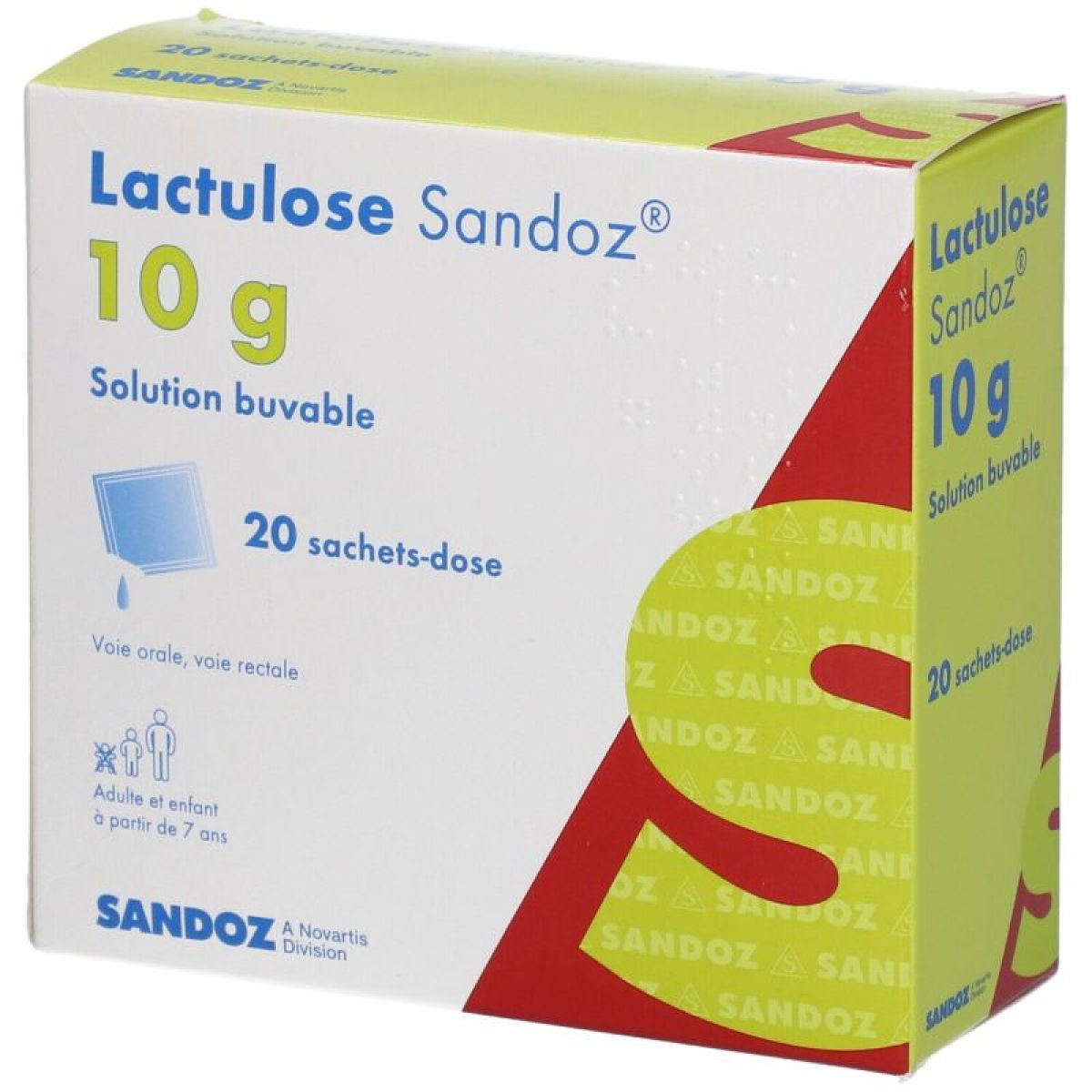 Lactulose 10G/15Ml Sandoz Traitement de la Constipation