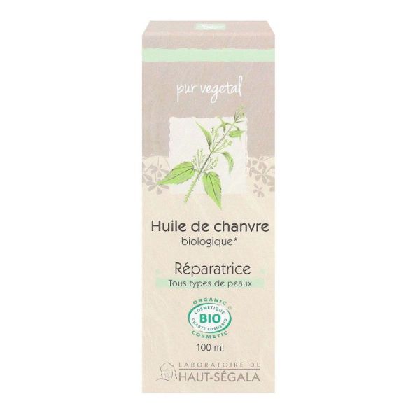 Huile de chanvre bio Pur Vegetal 100ml