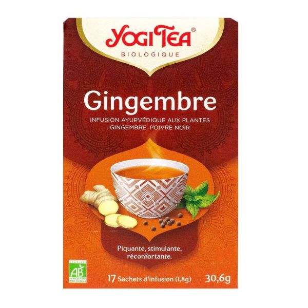 Yogi Tea Gingembre Bio Sach 17