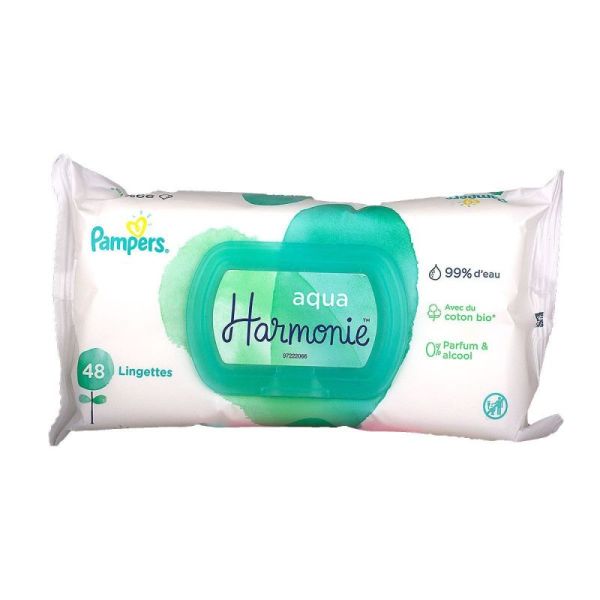 Pampers Harmonie Aqua Linget 48