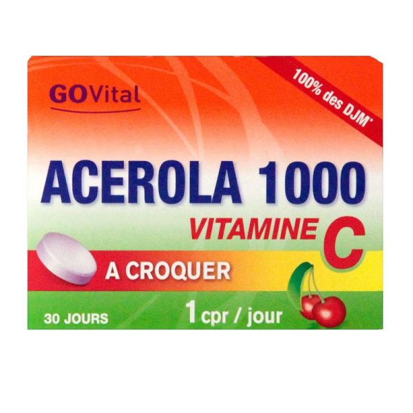 Alvityl Acerola 1000 Cpr A Croq 30