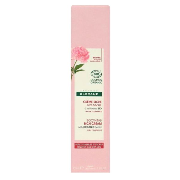 Klorane Cr Riche Pivoine 40Ml