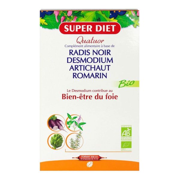 Superdiet Quatuor Bio S Buv Digest 20A/15Ml