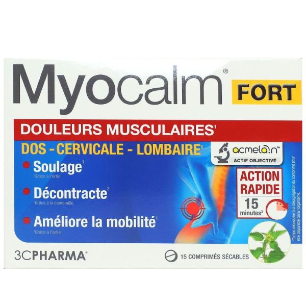 3C Pharma Myocalm Fort Cpr 15