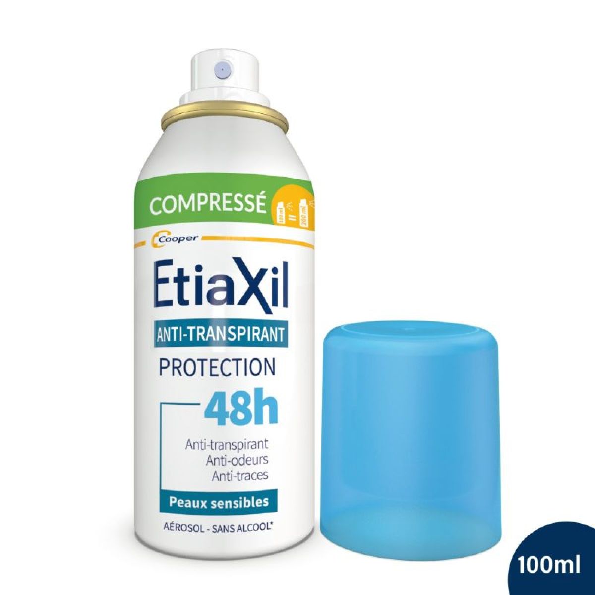 Etiaxil Deo 48H Spray - Anti-Transpirant 48h | Pharmacie Jules Verne