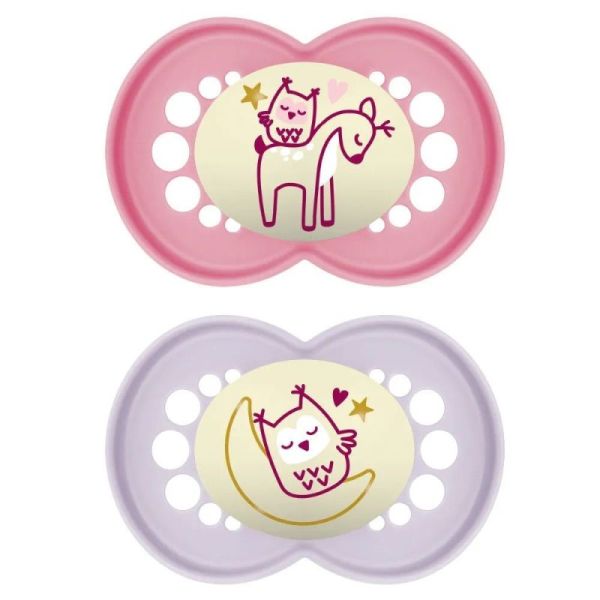 Sucet Mam Original Nui Sil 18+M X2