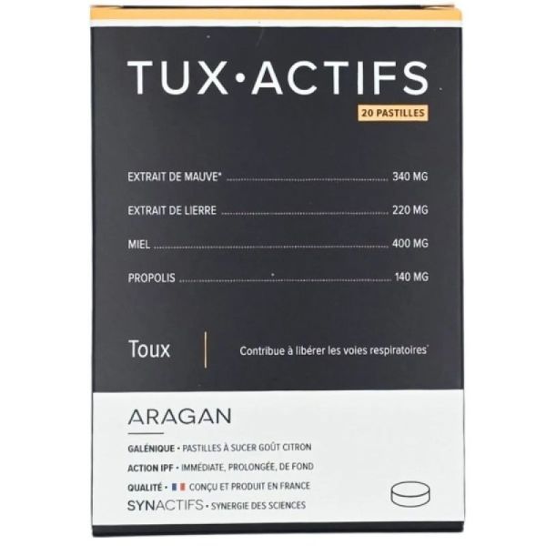 Aragan Tuxactifs Pastilles 20