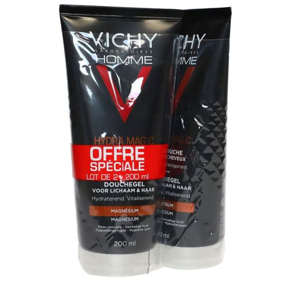 Vichy Homme Mag C Gel Dche Corp Chev 2/200Ml