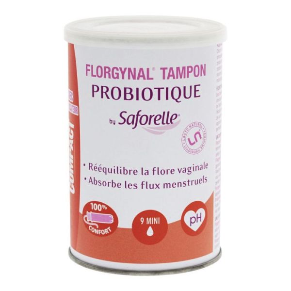 Florgynal Tampon Compact Mini9