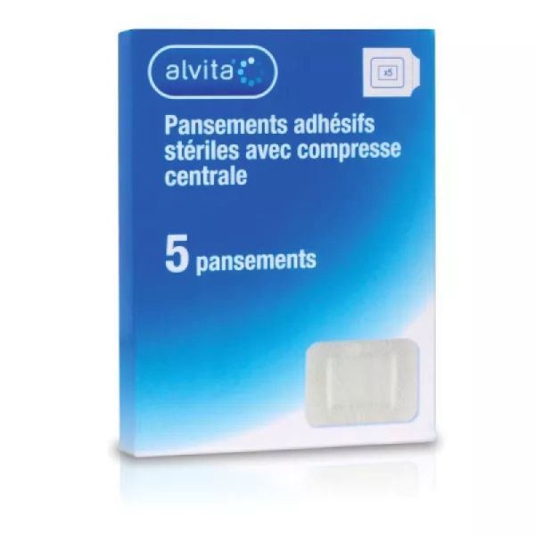 Pansement Alvita Ad/Ster Compr9X15Cm
