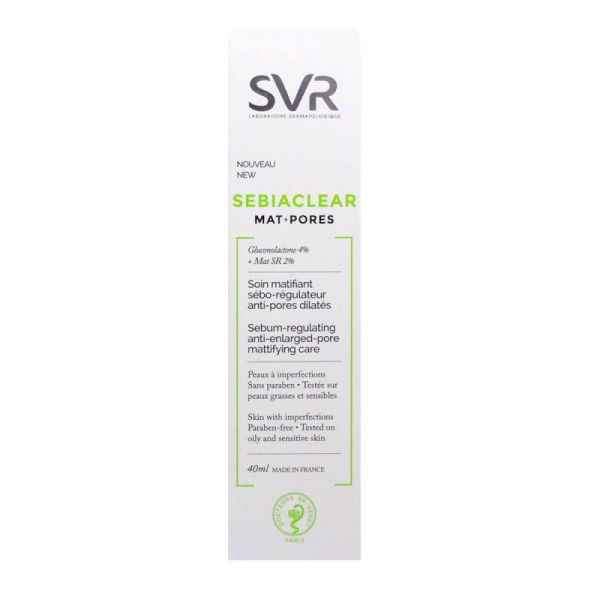 Svr Sebiaclear Cr Matif T/40Ml