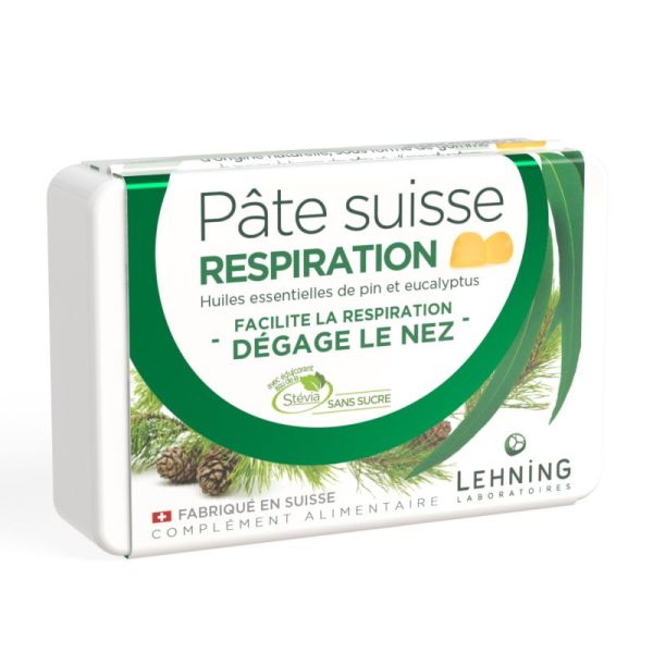 Pâte suisse bio Confort respiratoire