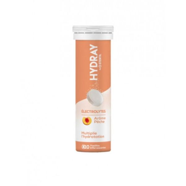 Hydray Electrolytes 10 Pastilles Peche