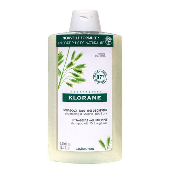 Klorane Shampooing Avoine Bio 400Ml