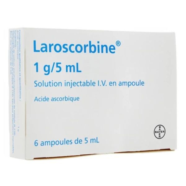 Laroscorbine 1G/5Ml Amp Inj 6