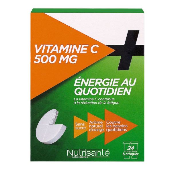 Nutrisante Vit C 500Mg Cpr Croq 2T/12