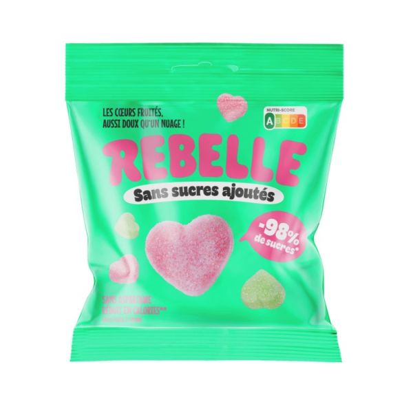 Rebelle Bonbon Coeur Fruit S/S 50G