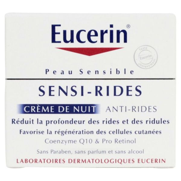 Eucerin Sensi Ride Nuit Pot50Ml