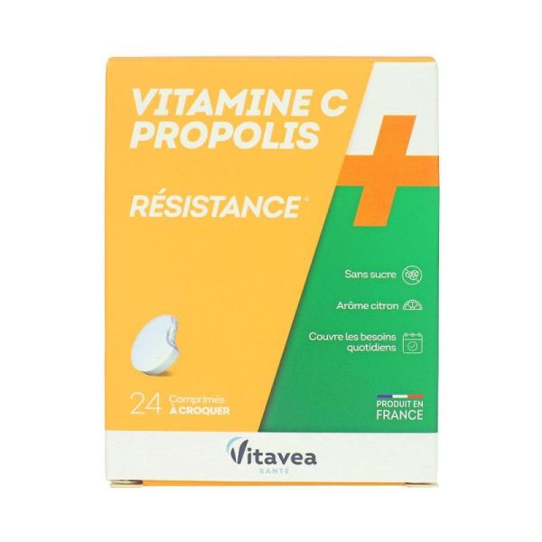 Nutrisante Vit C + Propolis Cpr 24