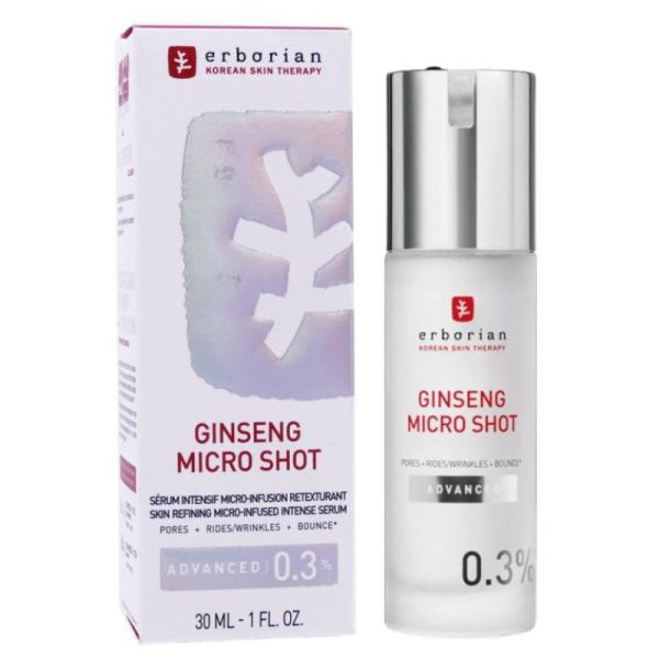 Erborian Gins Micro Shot 0.3 30Ml