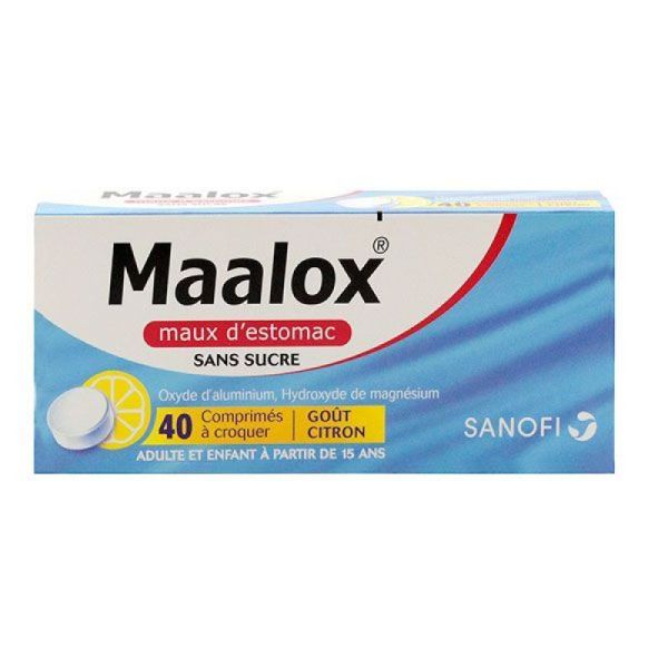 Maalox Maux D'estomac Cpr S/S 40