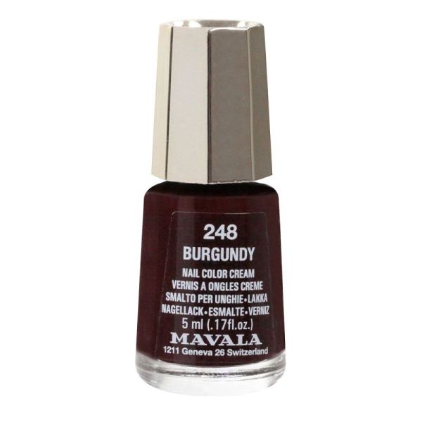 Mavala V Ong Burgundy Mini Fl/5Ml