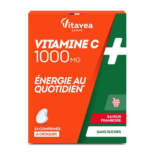 Vitavea Vit C 1G Framb Cp Croq 24