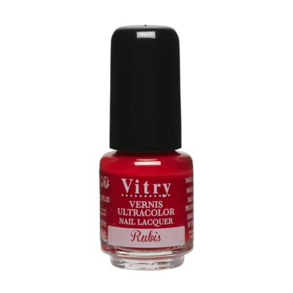 Vitry Mini Vernis Rubis 4Ml