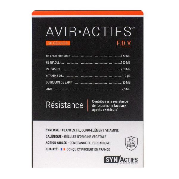 Aviractifs 30 Gelules