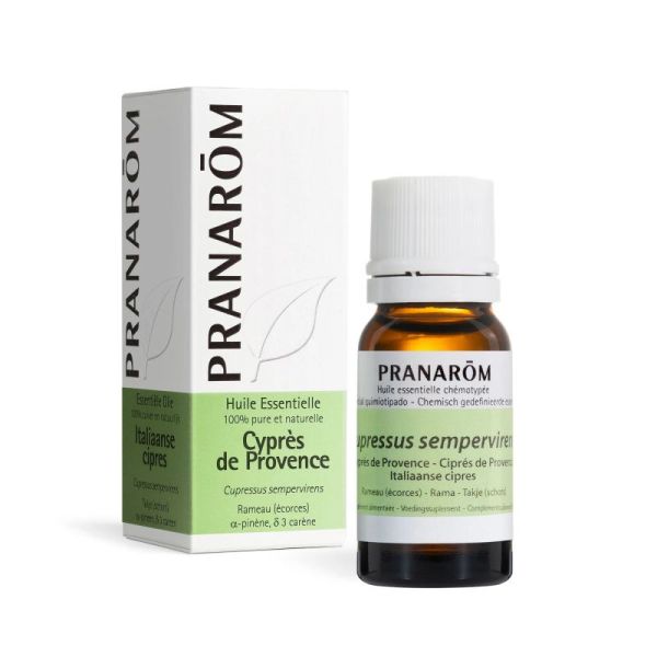 Pranarom Huile Essentielle Cyprès Toujours Vert 10Ml