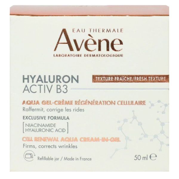 Hyaluron Activ B3 Aqua Gel-Crème Régénération 50ml
