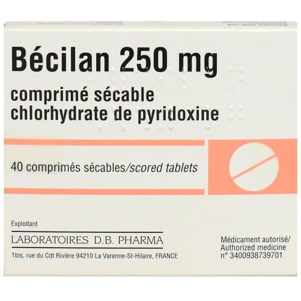 Becilan 250Mg Cpr Sec 40