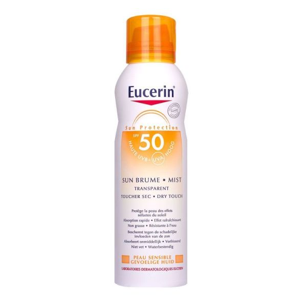 Eucerin Sun Sens Spf50 Brume Transp Aér/200Ml