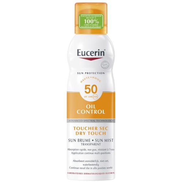 Eucerin Sun Sens Spf50 Brume Transp Aér/200Ml