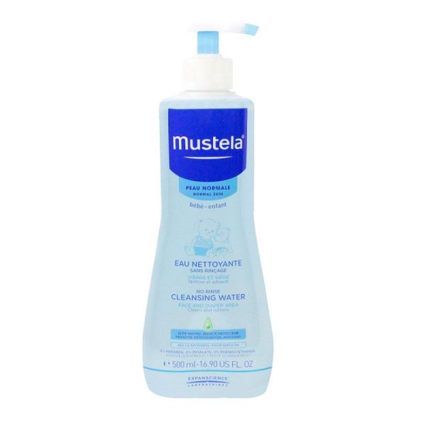 Mustela Eau Nettoyante Sans Rincage Pn 500Ml